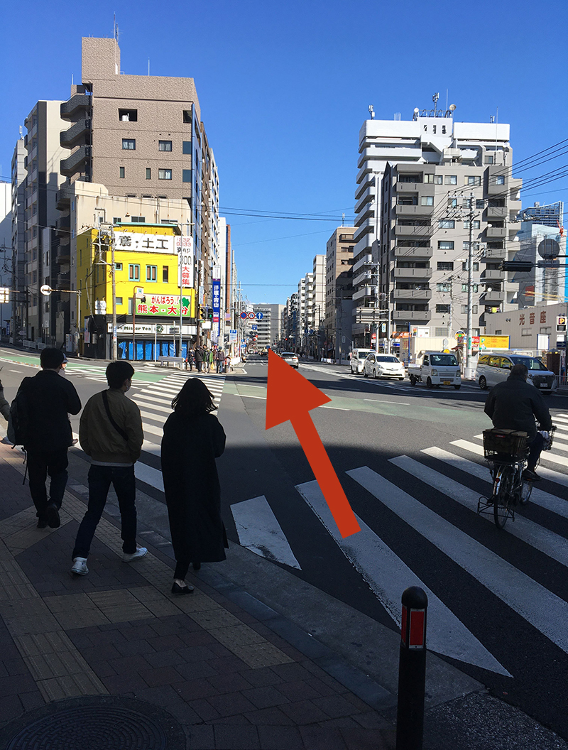 京急日ノ出町駅からこころとからだ横浜クリニックまでの経路1