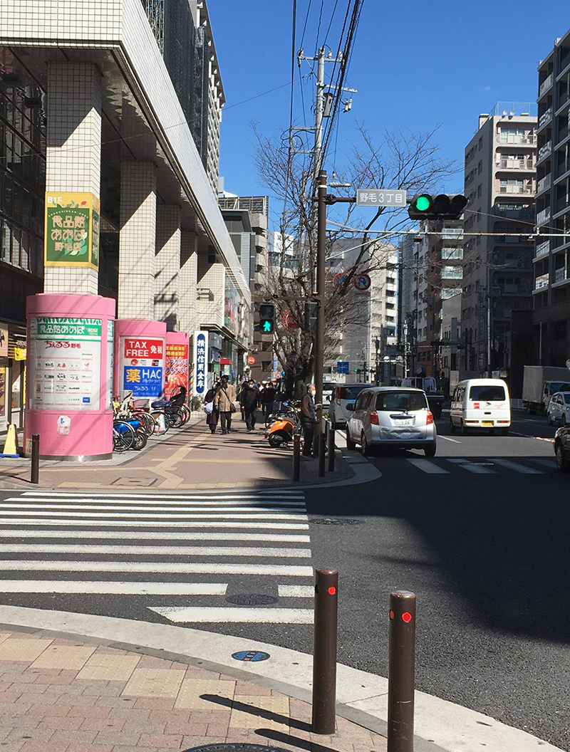 京急日ノ出町駅からこころとからだ横浜クリニックまでの経路2