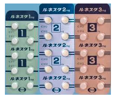 ルネスタ（エソゾピクロン）1㎎・2㎎・3㎎